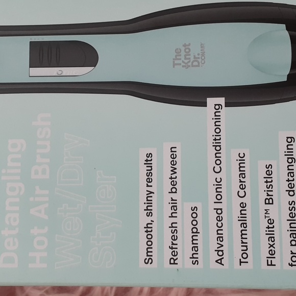 SALE!! Brand New Detangling Hot Air Brush CONAIR THE KNOT DR. - Picture 2 of 4